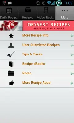 Dessert! android App screenshot 0